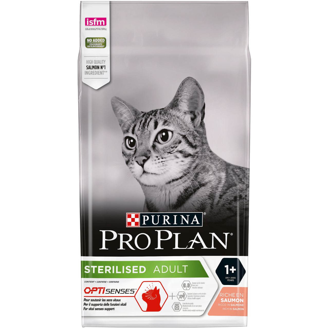 ProPlan STERILISED (Про План) З лососем для дорослих стерилізованих кішок/кастрованих котів 1,5кг
ProPlan STERILISED (Про План) З лососем для дорослих стерилізованих кішок/кастрованих котів 1,5кг