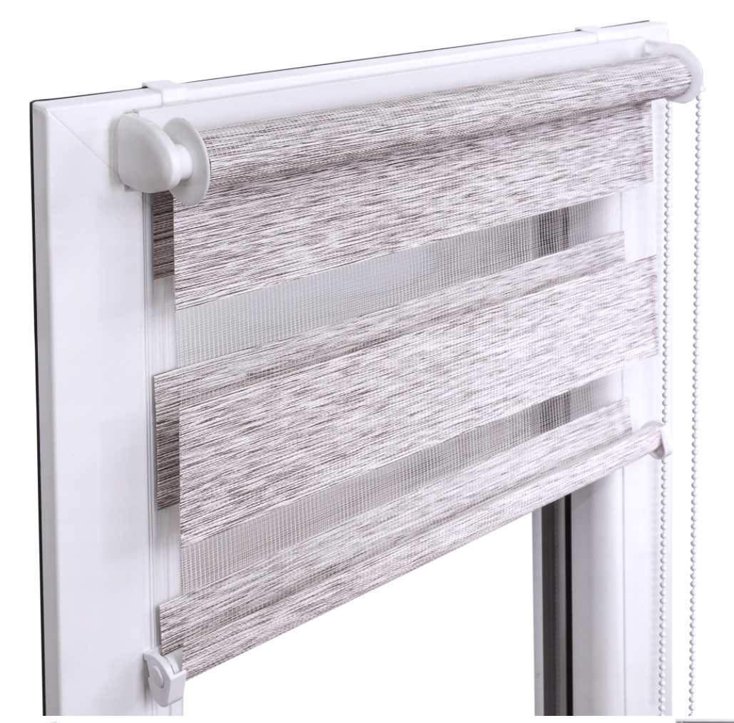 Ролеты день ночь TyulPan "Бамбук" 37.5х170 см Бело-коричневый, Разные цвета 
Ролеты день ночь TyulPan "Бамбук" 37.5х170 см Бело-коричневый, Разные цвета