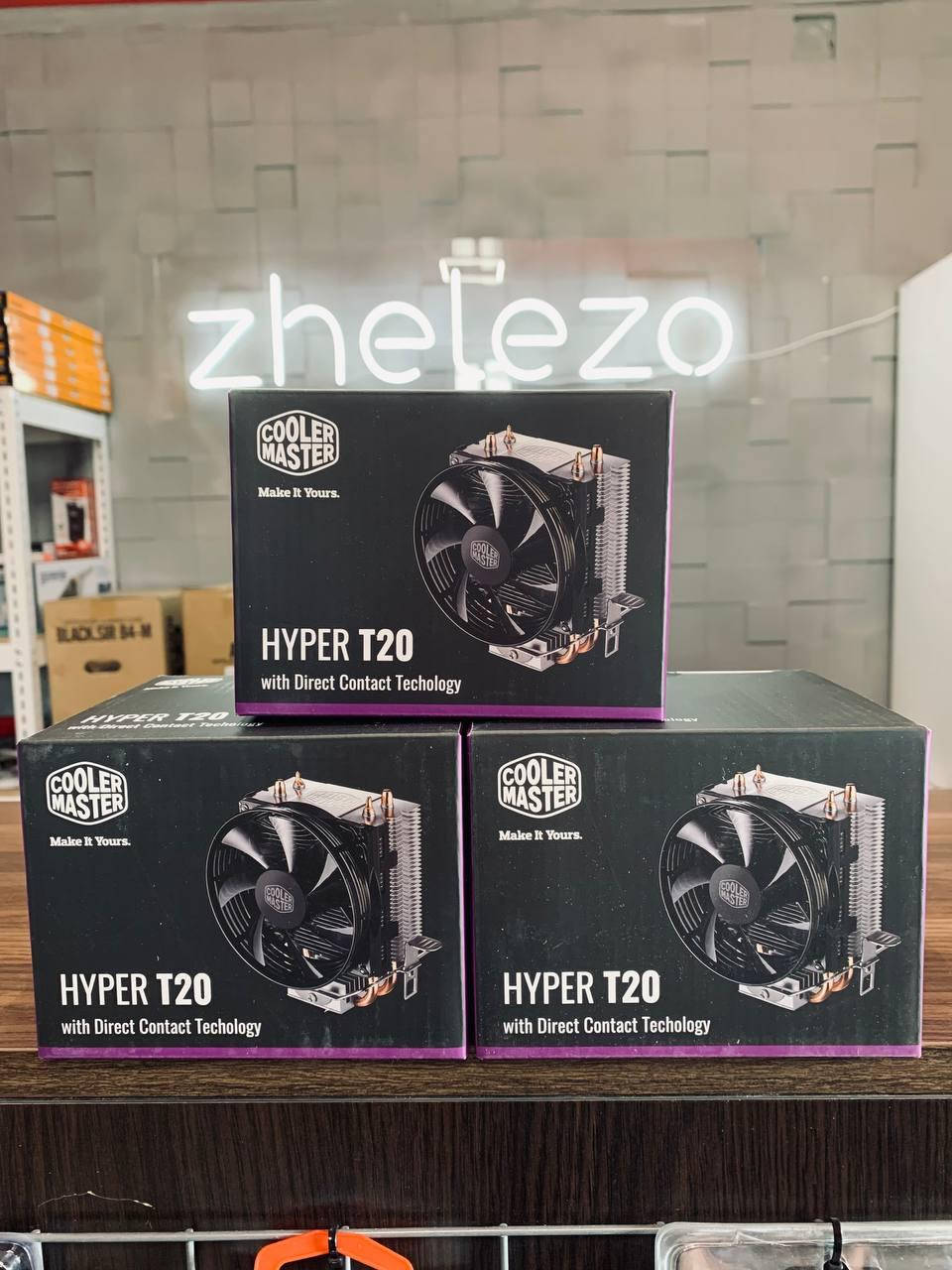 Кулер процессорный CoolerMaster Hyper T20 (RR-T20-20FK-R1) Intel:1156/1155/1151/1150/775 //AMD:FM2+/FM2/FM1/AM
Кулер процессорный CoolerMaster Hyper T20 (RR-T20-20FK-R1) Intel:1156/1155/1151/1150/775 //AMD:FM2+/FM2/FM1/AM