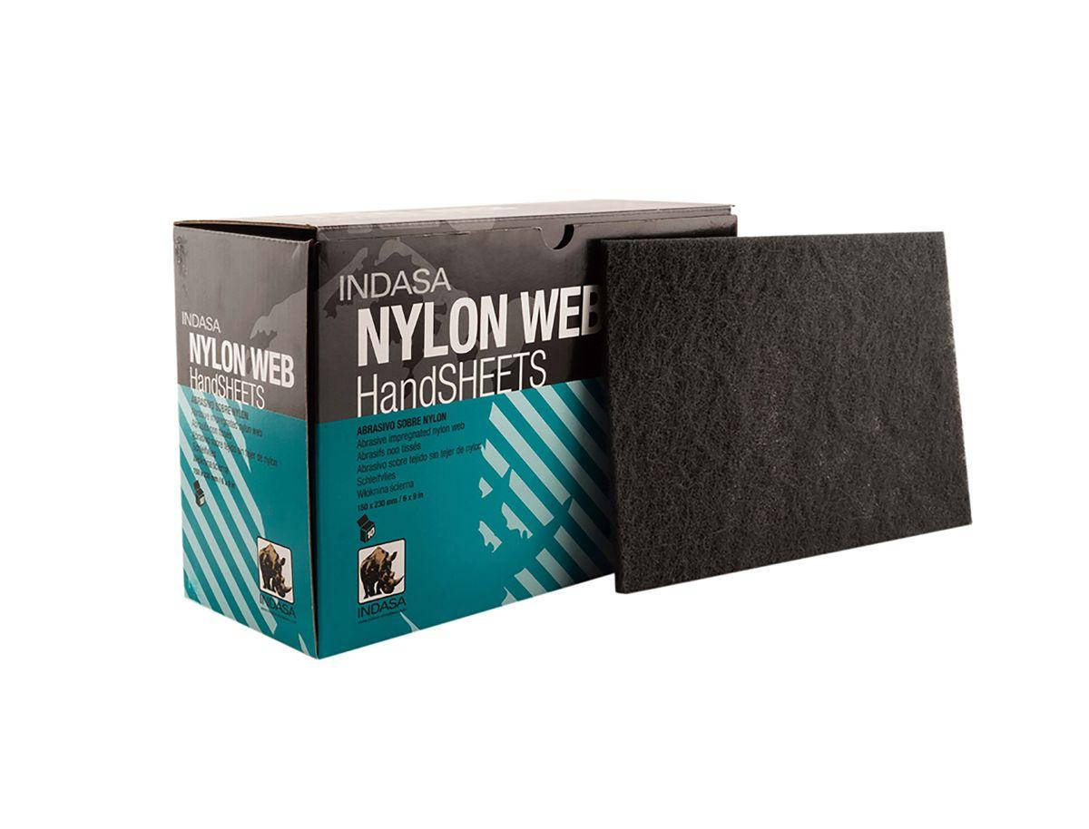 Скотч-брайт Indasa Nylon Web UF 150*230мм P1000-1500 серый