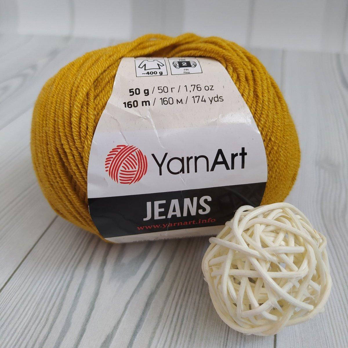 YarnArt Jeans (№84) гірчичний
YarnArt Jeans (№84) гірчичний