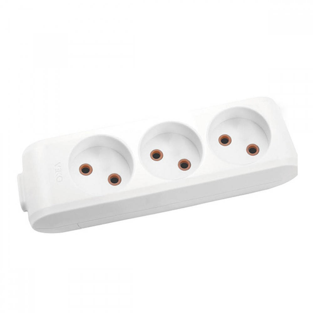 Колодка VIKO Multi-Let 3 гнезда. без заземления
Колодка VIKO Multi-Let 3 гнезда. без заземления