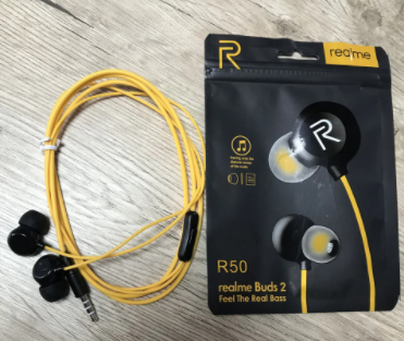 Наушники проводные Realme R50 с микрофоном Навушники провідні гарнітура з пультом і мікрофоном, Желтый
Наушники проводные Realme R50 с микрофоном Навушники провідні гарнітура з пультом і мікрофоном, Желтый