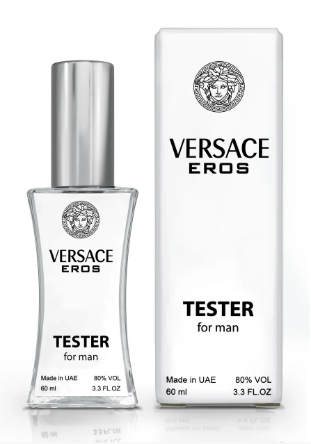 Тестер мужской Versace Eros, 60 мл.(Мужской парфюм Версаче Эрос)/ Парфюмированная вода
Тестер мужской Versace Eros, 60 мл.(Мужской парфюм Версаче Эрос)/ Парфюмированная вода