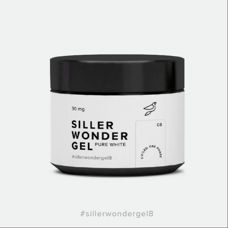 Камуфлирующий гель Siller Wonder Gel 08 Очень белый, 30мг
Камуфлирующий гель Siller Wonder Gel 08 Очень белый, 30мг