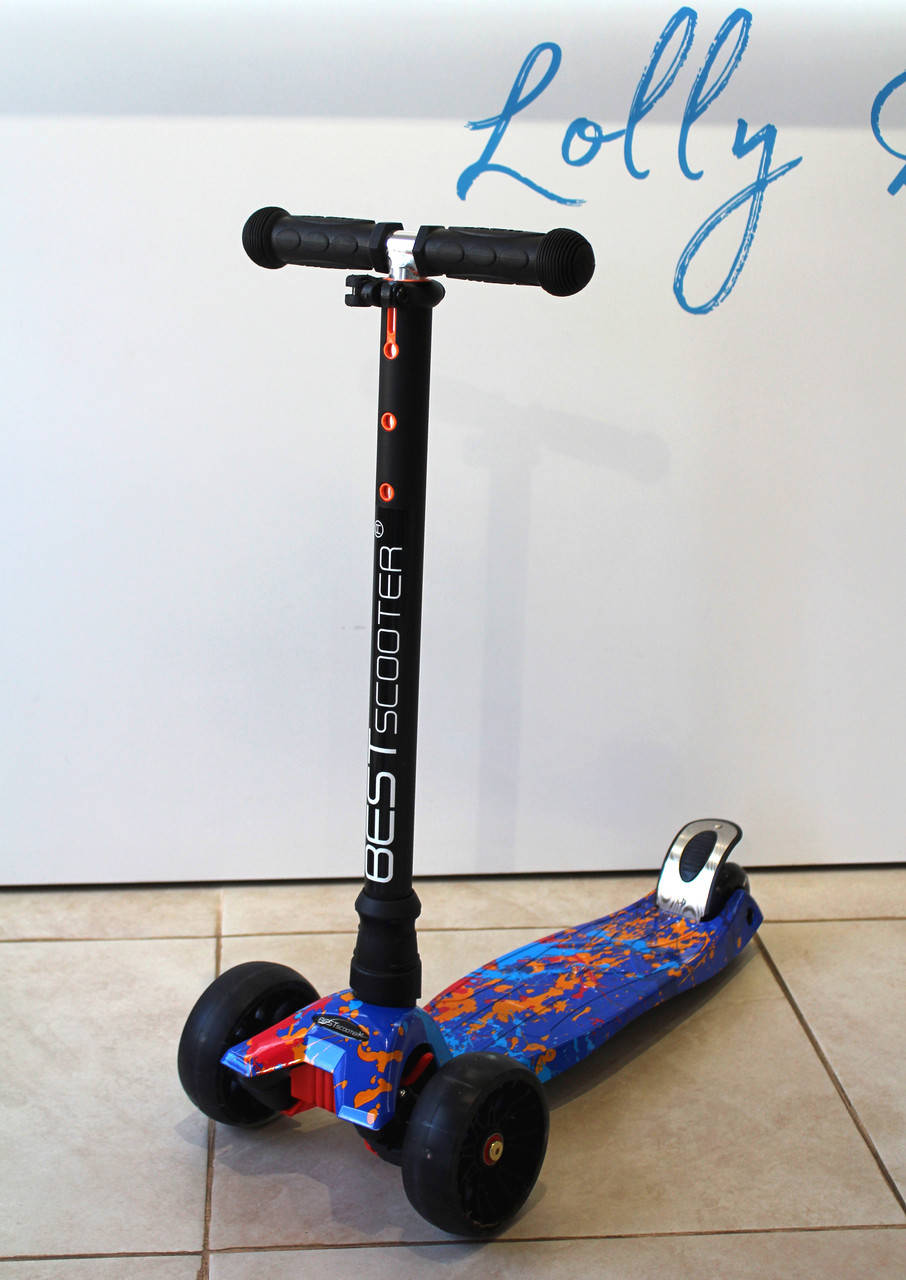 Самокат трехколесный Best Scooter Maxi S, 12107 
Самокат трехколесный Best Scooter Maxi S, 12107