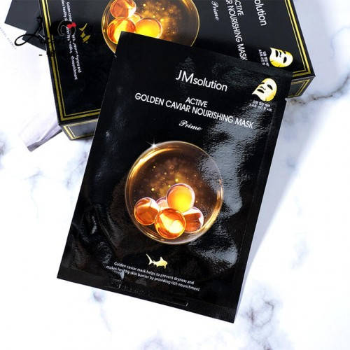Тканевая маска с золотом и икрой JMsolution Active Golden Caviar Nourishing Mask Prime 30 мл
Тканевая маска с золотом и икрой JMsolution Active Golden Caviar Nourishing Mask Prime 30 мл
