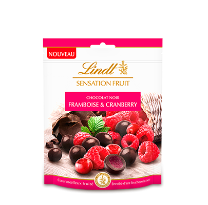 Сублимированные фрукты в черном шоколаде Lindt Sensation Fruit Himbeere & Cranberry 150 g
Сублимированные фрукты в черном шоколаде Lindt Sensation Fruit Himbeere & Cranberry 150 g
