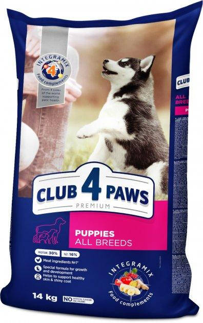 Сухой корм для щенков Club 4 Paws (Клуб 4 Лапы) Премиум с высоким содержанием курицы 14 кг
Сухой корм для щенков Club 4 Paws (Клуб 4 Лапы) Премиум с высоким содержанием курицы 14 кг