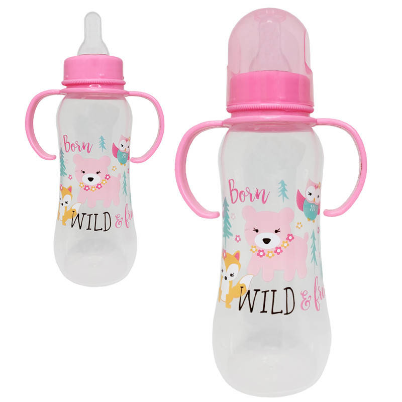 Бутылочка пластиковая с ручками 250 мл 0207, Розовая, Розовый
Бутылочка пластиковая с ручками 250 мл 0207, Розовая, Розовый