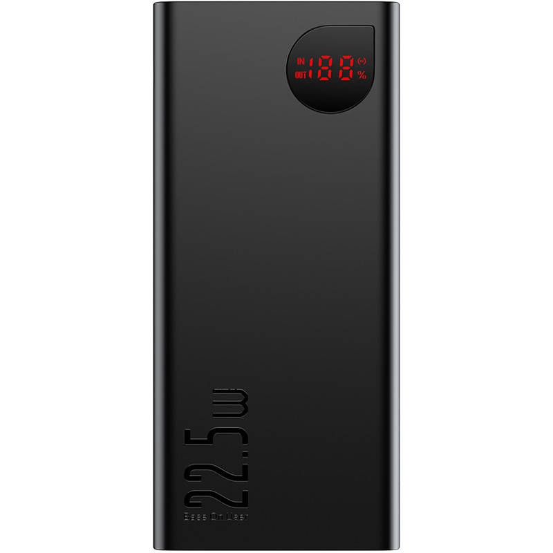 Мобильная батарея Baseus Adaman Metal 20000mAh, PD 22.5W, USB-C, 2xUSB-A QC 3.0, Lightning
Мобильная батарея Baseus Adaman Metal 20000mAh, PD 22.5W, USB-C, 2xUSB-A QC 3.0, Lightning