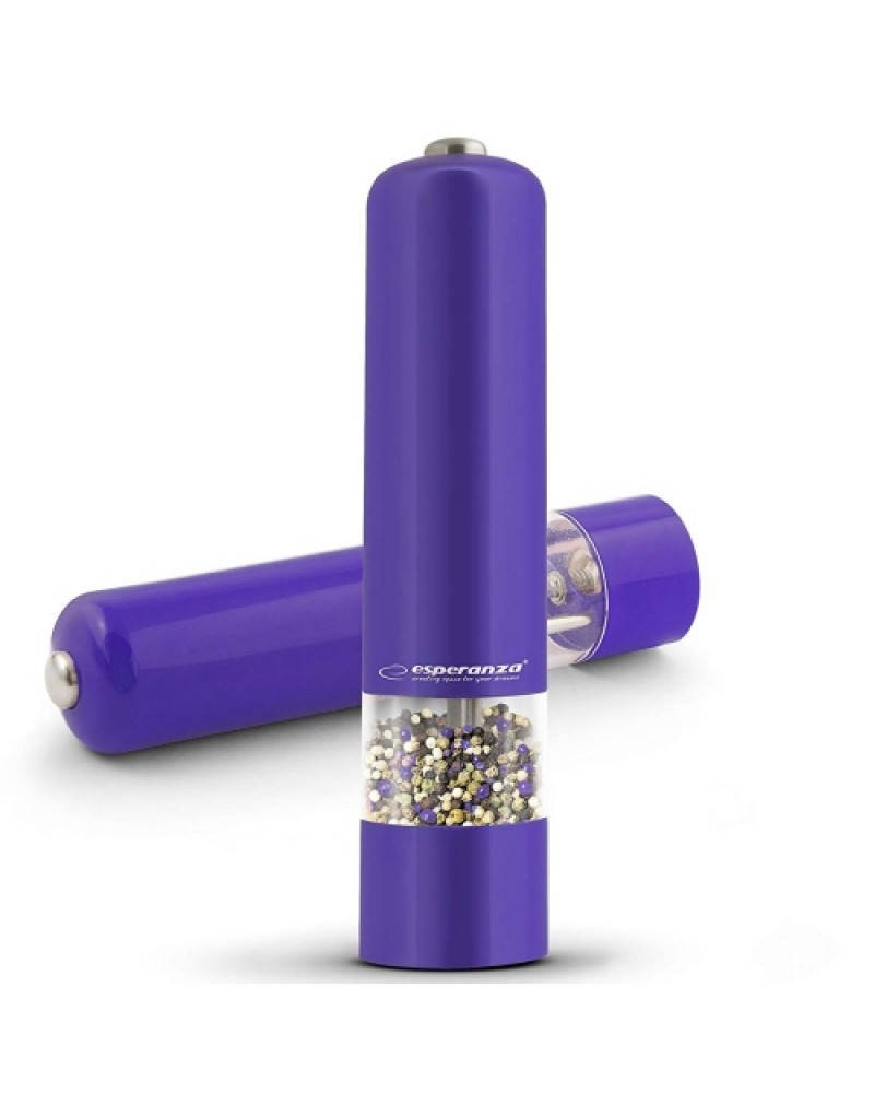 Измельчитель специй Esperanza EKP001V Malabar violet, Электрическая мельница, мельница для перца, мельница, Фиолетовый
Измельчитель специй Esperanza EKP001V Malabar violet, Электрическая мельница, мельница для перца, мельница, Фиолетовый