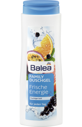 Balea Duschgel Family Frische Energie, 500 ml - Гель для душа семейный "Свежая энергия", 500 мл
Balea Duschgel Family Frische Energie, 500 ml - Гель для душа семейный "Свежая энергия", 500 мл