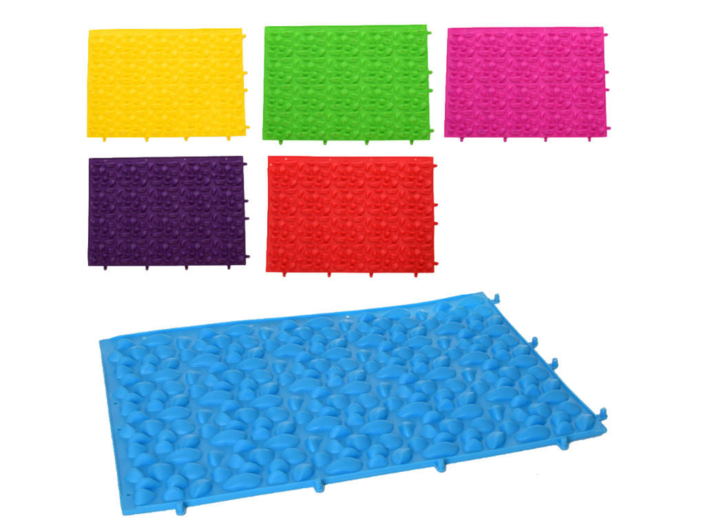 Массажный коврик ортопедический с камушками резиновый 39*28 см 6 цветов в ассортименте, Разные цвета
Массажный коврик ортопедический с камушками резиновый 39*28 см 6 цветов в ассортименте, Разные цвета