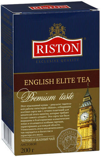 Чай Riston Elite 200 грамм картон Цейлон смесь чёрного и зеленого чая с бергамотом Ристон
Чай Riston Elite 200 грамм картон Цейлон смесь чёрного и зеленого чая с бергамотом Ристон