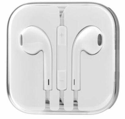 Наушники Apple EarPods, разъем 3.5 мм, ORIG, Белый 
Наушники Apple EarPods, разъем 3.5 мм, ORIG, Белый