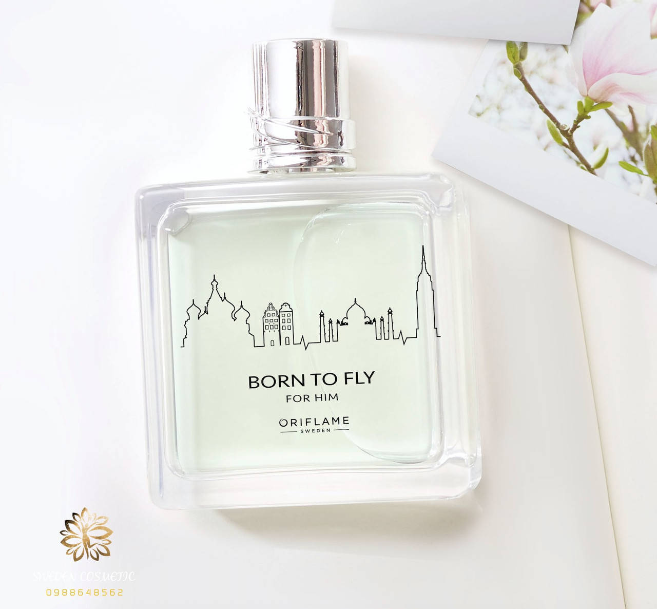 Туалетная вода born to fly for him Бон Ту Флай орифлейм код 34490 
Туалетная вода born to fly for him Бон Ту Флай орифлейм код 34490