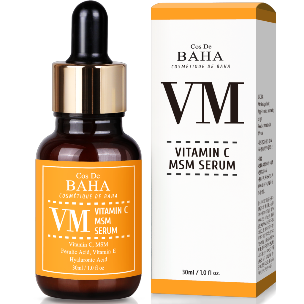 Сыворотка с витамином C, феруловой кислотой, витамином Е и MSM Cos de BAHA Vitamin C Facial Serum with MSM VM
Сыворотка с витамином C, феруловой кислотой, витамином Е и MSM Cos de BAHA Vitamin C Facial Serum with MSM VM