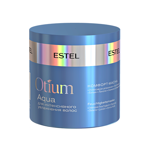 Комфорт-маска для глубокого увлажнения волос Estel Professional Otium Aqua Mask 300 мл (18811Qu)
Комфорт-маска для глубокого увлажнения волос Estel Professional Otium Aqua Mask 300 мл (18811Qu)
