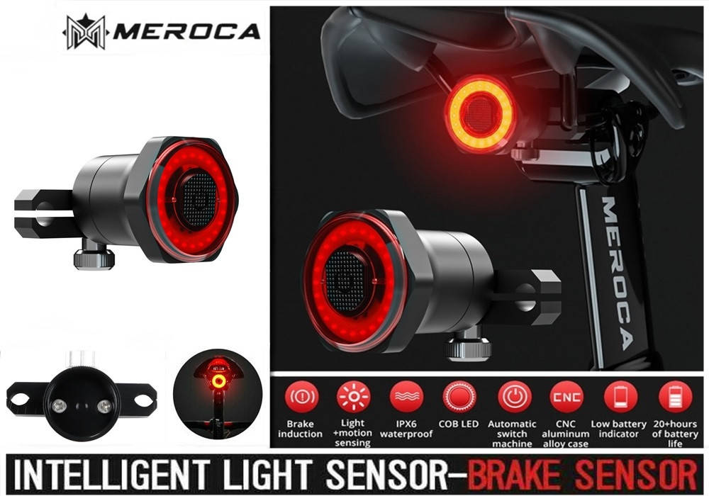 MEROCA Kinetic MX2 Умный Велосипедный Фонарь + функция Автостоп и Авторежим (100LM, 500mAh, LED*20, USB, IPX6)
MEROCA Kinetic MX2 Умный Велосипедный Фонарь + функция Автостоп и Авторежим (100LM, 500mAh, LED*20, USB, IPX6)