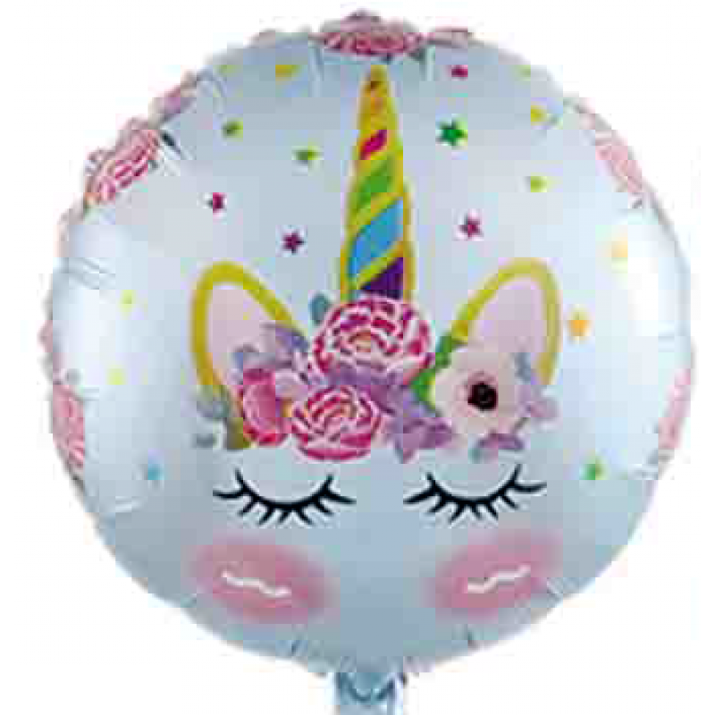 Фольгированный шарик КНР 18" (45 см) Круг Единорог, Разные цвета
Фольгированный шарик КНР 18" (45 см) Круг Единорог, Разные цвета