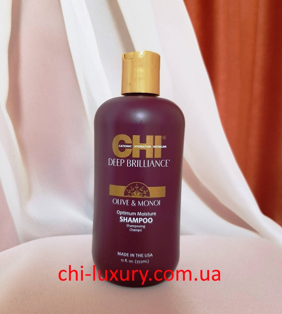 Шампунь CHI Deep Brilliance Olive & Monoi 355 мл 
Шампунь CHI Deep Brilliance Olive & Monoi 355 мл