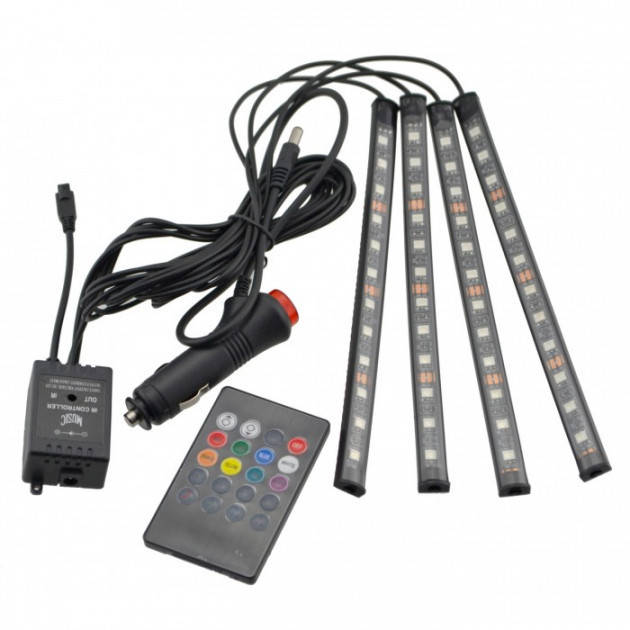 Цветная led подсветка RGB HR-01678 Светодиодные 4 ленты для авто водонепроницаемая 7 цветов
Цветная led подсветка RGB HR-01678 Светодиодные 4 ленты для авто водонепроницаемая 7 цветов