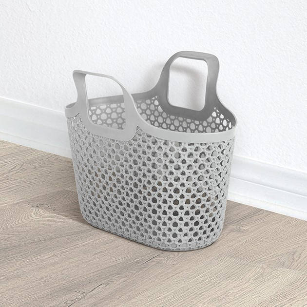 Корзинка универсальная MVM FH-08 пластиковая серая, Серый
Корзинка универсальная MVM FH-08 пластиковая серая, Серый