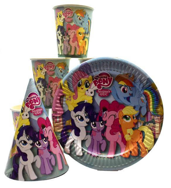 Набор "Little Pony" -2. Тарелки (18см) -10шт. Стаканчики (250 мл)- 10 шт. Колпачки (16см) -10 шт
Набор "Little Pony" -2. Тарелки (18см) -10шт. Стаканчики (250 мл)- 10 шт. Колпачки (16см) -10 шт