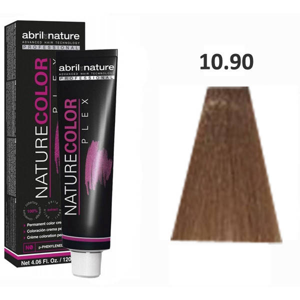 Стойкая крем-краска для волос Abril et Nature Nature Color Plex 10.90 Платиновый русый шоколадный 120 мл
Стойкая крем-краска для волос Abril et Nature Nature Color Plex 10.90 Платиновый русый шоколадный 120 мл