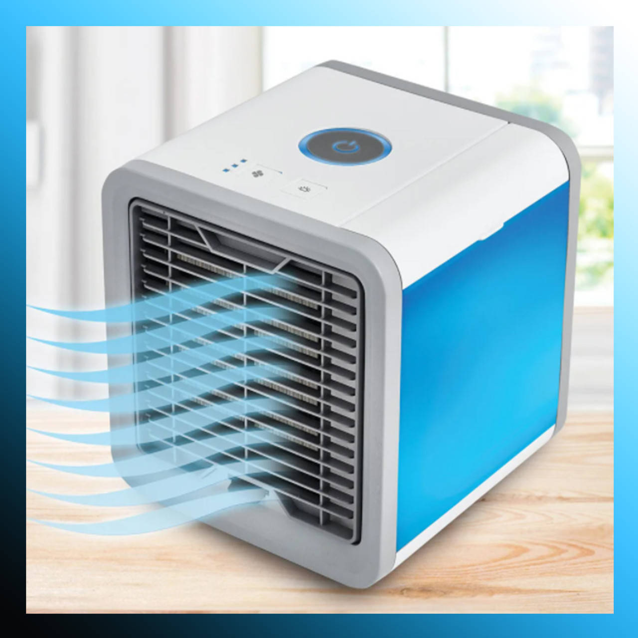 Портативный мини кондиционер 4в1 Rovus Arctic Air комнатный охладитель и увлажнитель воздуха FS 
Портативный мини кондиционер 4в1 Rovus Arctic Air комнатный охладитель и увлажнитель воздуха FS