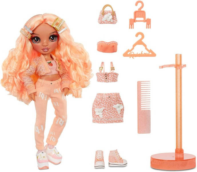 Rainbow High S3 Радужные девочки Джорджия Блум Персик Georgia Bloom Peach Fashion Doll
Rainbow High S3 Радужные девочки Джорджия Блум Персик Georgia Bloom Peach Fashion Doll