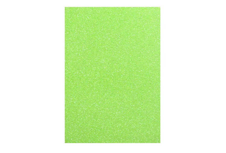 Фоаміран EVA з глітером самоклейка 1,8 мм Салатовий
Фоаміран EVA з глітером самоклейка 1,8 мм Салатовий