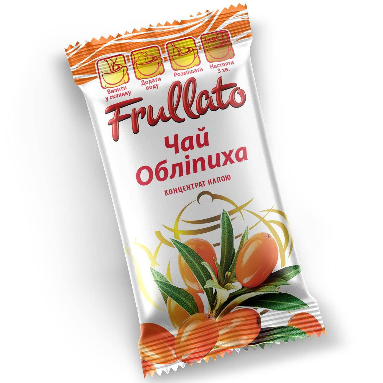 Чай Frullato натуральный концентрированный живой Облепиховый, 1 шт - 40 г