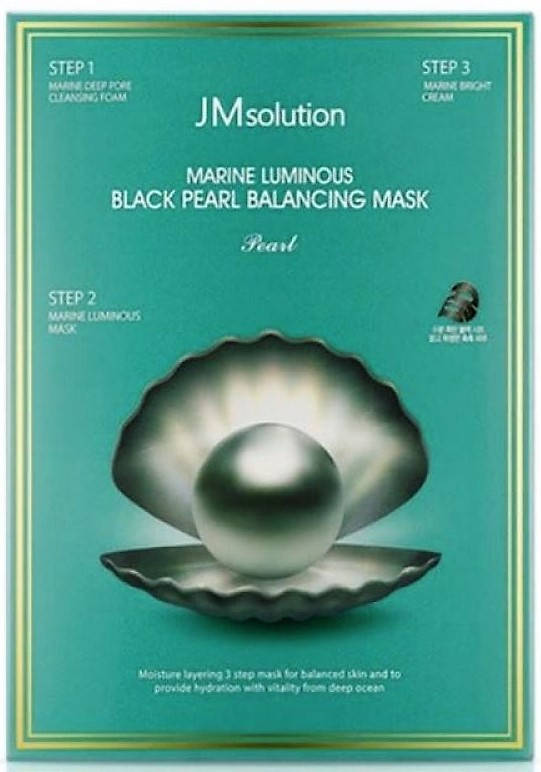 Регенерирующая маска с черным жемчугом JM Solution Marine Luminous Black Pearl Balancing Mask
Регенерирующая маска с черным жемчугом JM Solution Marine Luminous Black Pearl Balancing Mask