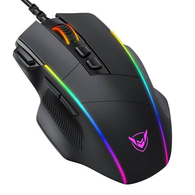 Игровая проволочная геймерская компьютерная мышь PICTEK PC278 8000 Dpi 8 клавиш, Черный
Игровая проволочная геймерская компьютерная мышь PICTEK PC278 8000 Dpi 8 клавиш, Черный
