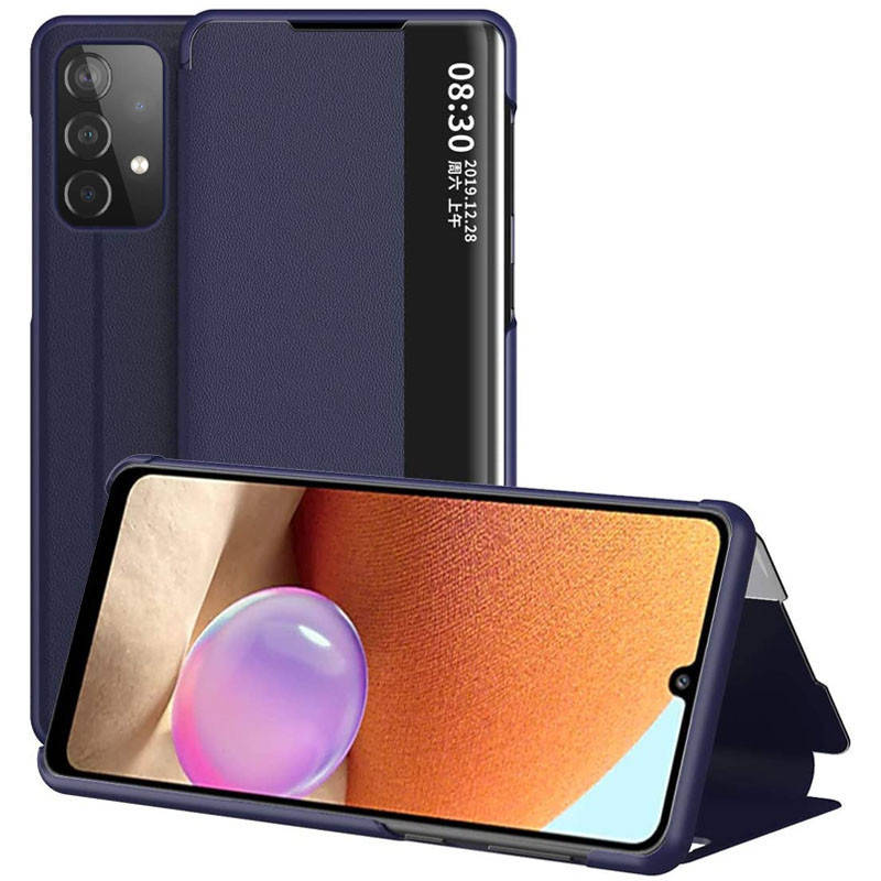 Чехол-книжка Smart View Cover для Samsung Galaxy A72 / Чехол книжка на самсунг А72, Синий
Чехол-книжка Smart View Cover для Samsung Galaxy A72 / Чехол книжка на самсунг А72, Синий