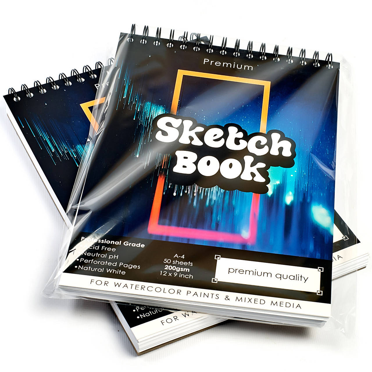 Скетчбук / Бумага для скетчинга 50 листов, альбом на спирали А4
Скетчбук / Бумага для скетчинга 50 листов, альбом на спирали А4