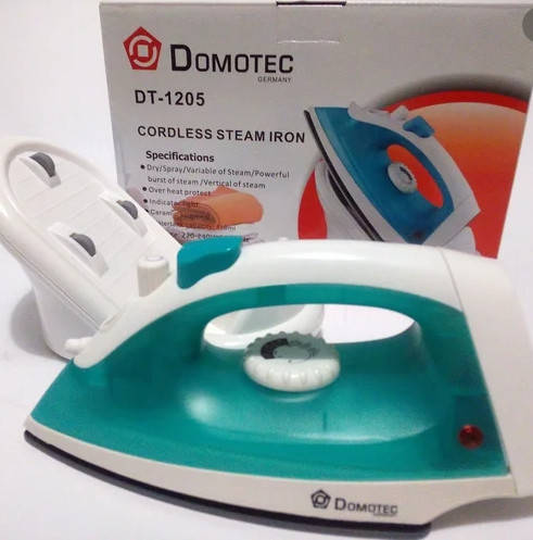 Электрический беспроводной паровой утюг с керамической подошвой 1200Вт Domotec ручной пароутюг на подставке, Белый
Электрический беспроводной паровой утюг с керамической подошвой 1200Вт Domotec ручной пароутюг на подставке, Белый