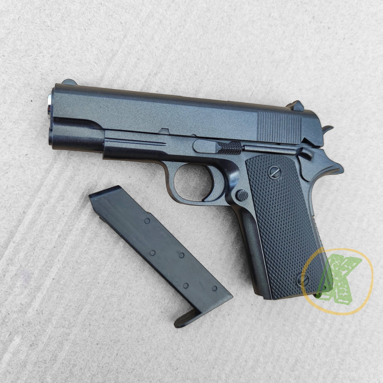 Детский пистолет Кольт 1911 на пульках игрушечный пистолет CYMA ZM04 / ЗМ 04 (уменьшенный Colt 1911), Черный
Детский пистолет Кольт 1911 на пульках игрушечный пистолет CYMA ZM04 / ЗМ 04 (уменьшенный Colt 1911), Черный