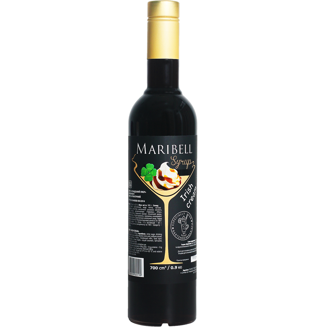 Сироп коктейльный «Ирландский крем» MARIBELL 700 мл
Сироп коктейльный «Ирландский крем» MARIBELL 700 мл