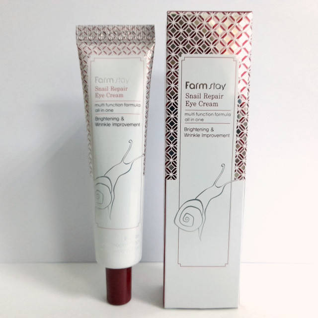 Крем для кожи вокруг глаз омолаживающий с муцином улитки FarmStay Snail Repair Eye Cream 40 мл
Крем для кожи вокруг глаз омолаживающий с муцином улитки FarmStay Snail Repair Eye Cream 40 мл