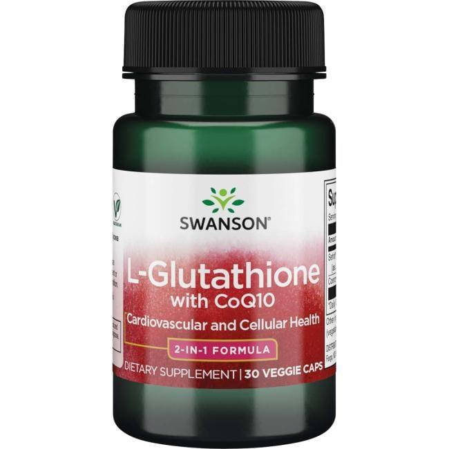 Глутатион аминокислота с коферментом Q10, L-Glutathione with CoQ10, Swanson, 30 капсул
Глутатион аминокислота с коферментом Q10, L-Glutathione with CoQ10, Swanson, 30 капсул