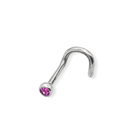 С крупной головкой и розовым камешком - украшения для носа – петля, нержавеющая сталь
С крупной головкой и розовым камешком - украшения для носа – петля, нержавеющая сталь