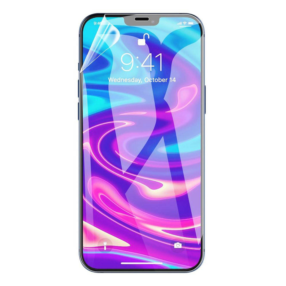 Защитная пленка для iPhone 12 Pro гидрогелевая на весь экран пленка на телефон айфон 12 про прозрачная PRT
Защитная пленка для iPhone 12 Pro гидрогелевая на весь экран пленка на телефон айфон 12 про прозрачная PRT