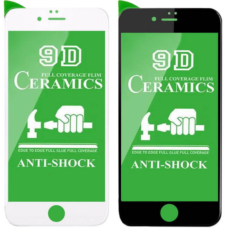 Защитная пленка Ceramics 9D (без упак.) для Apple iPhone 6/6s / 7 / 8 / SE (2020) (4.7"), Белый
Защитная пленка Ceramics 9D (без упак.) для Apple iPhone 6/6s / 7 / 8 / SE (2020) (4.7"), Белый