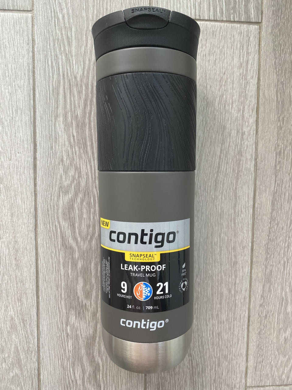 Уценка!! Термокружка Контиго Contigo Byron New Snapseal 709 мл Снепсил Sake серыи, Серый
Уценка!! Термокружка Контиго Contigo Byron New Snapseal 709 мл Снепсил Sake серыи, Серый