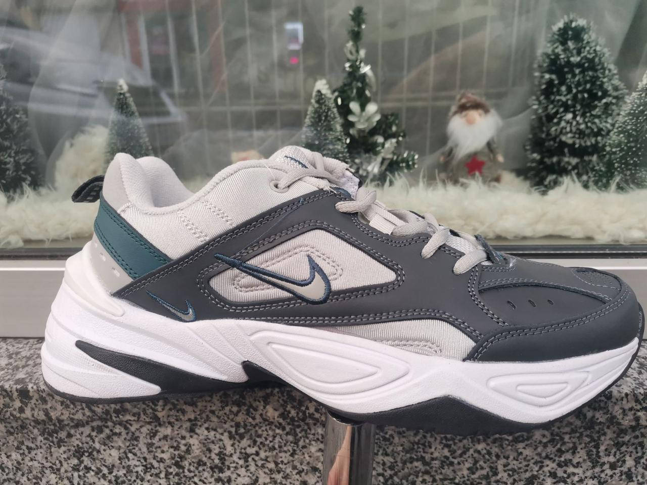 Мужские кожаные демисезонные кроссовки для подростков Nike Monarch TEKNO темно-серый с белым р 41-46
Мужские кожаные демисезонные кроссовки для подростков Nike Monarch TEKNO темно-серый с белым р 41-46