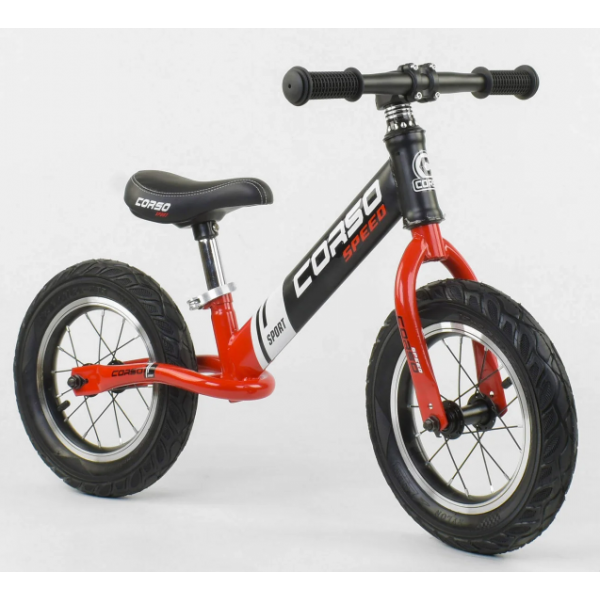 Беговел, велобег Corso 83712 Speed Sport, надувные колеса, 12", подшипник, черно-красный
Беговел, велобег Corso 83712 Speed Sport, надувные колеса, 12", подшипник, черно-красный