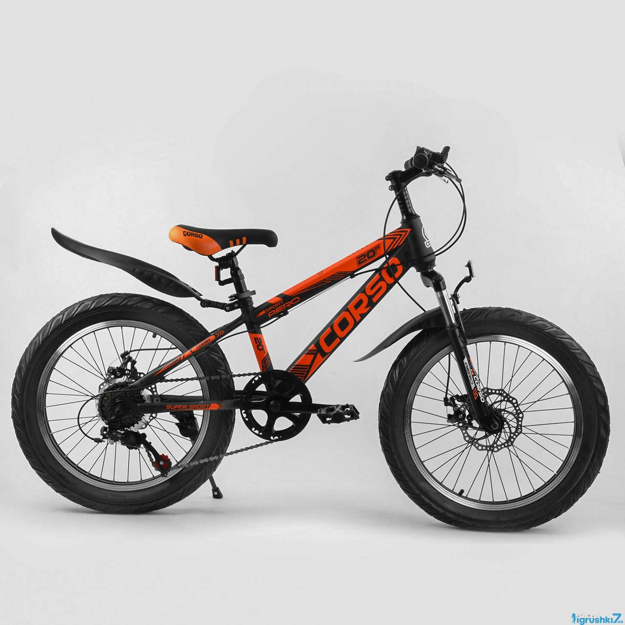 Детский спортивный велосипед CORSO «AERO» стальная рама,переключатель Shimano, 7 скоростей,полуфэтбайк, Черный
Детский спортивный велосипед CORSO «AERO» стальная рама,переключатель Shimano, 7 скоростей,полуфэтбайк, Черный